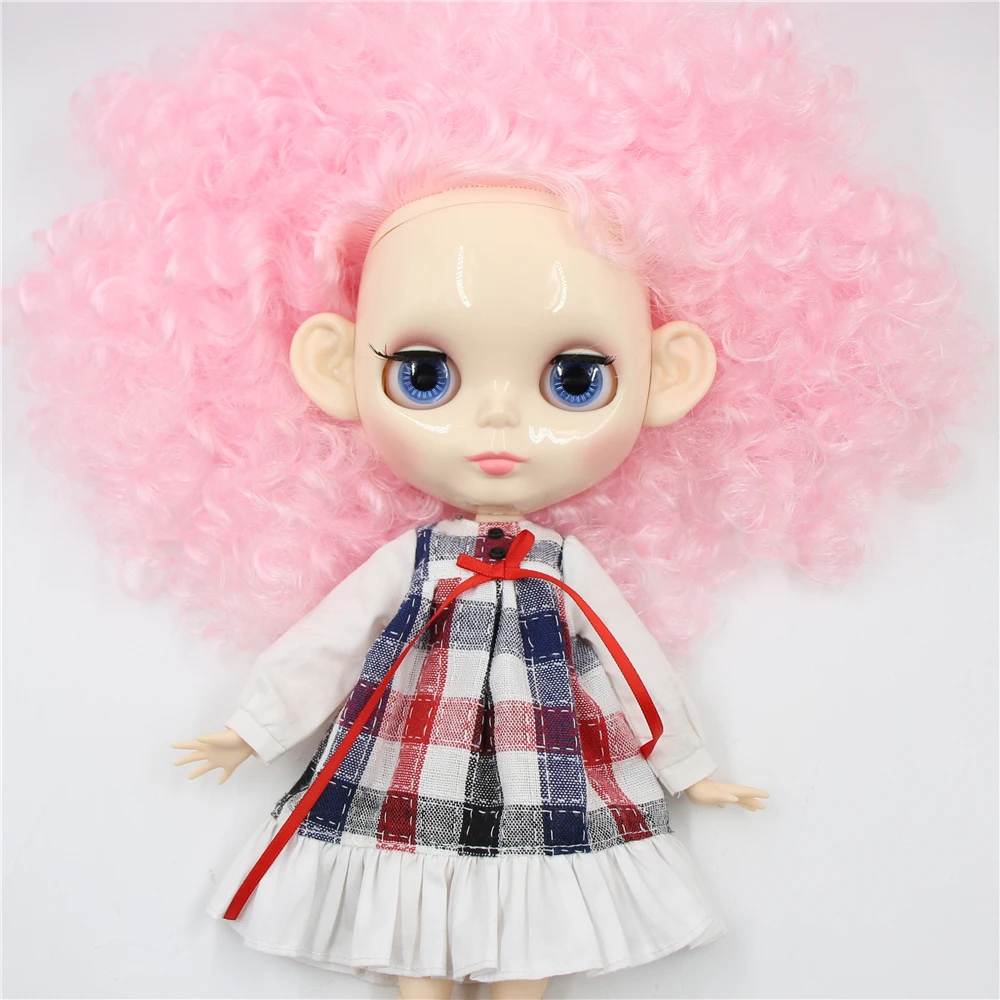 Кукла ледяная DBS Blyth 1/6 bjd белая кожа сустав тело Afor розовые волосы QE126 кукла