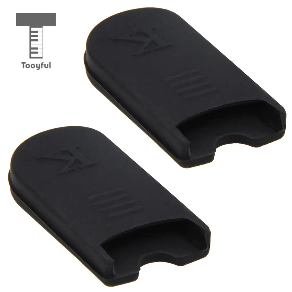 

2Pcs Black Rubber Saxophone Thumb Rest Saver Cushion Pad Finger Protector Comfortable for Alto Tenor Soprano Sax