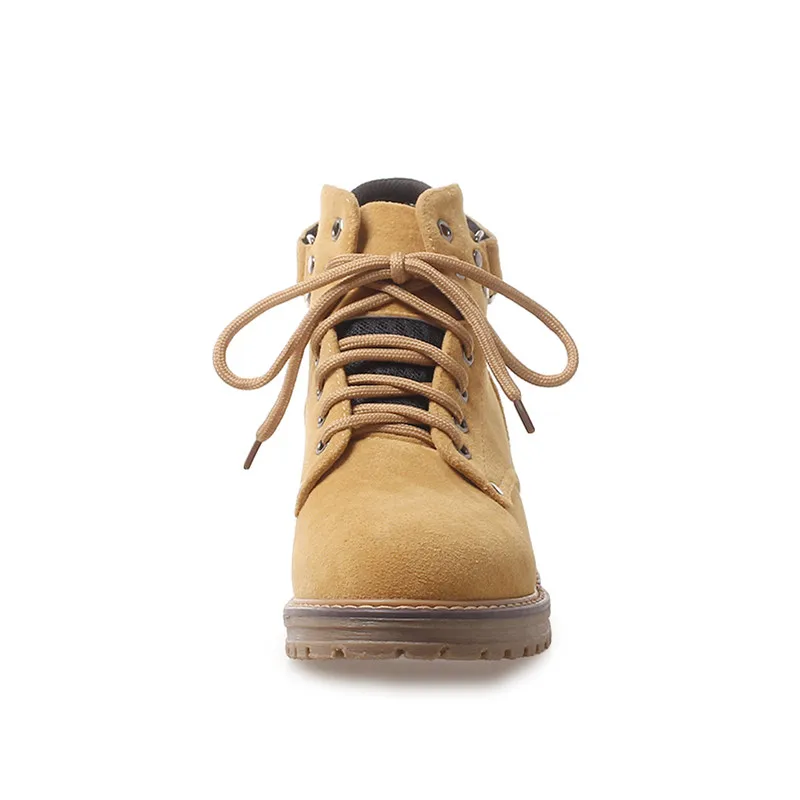 Женские ботинки Martin Новинка Сезон весна осень зима Теплые ботильоны с заклепками