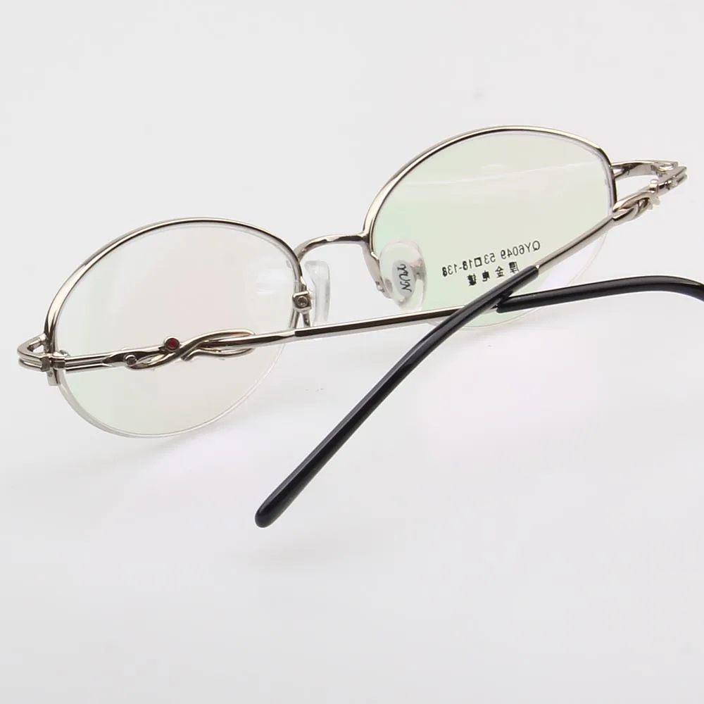 Оправа для очков овальная Женская оправа без оправы|oval eyeglass frames|women spectacle frameframe women