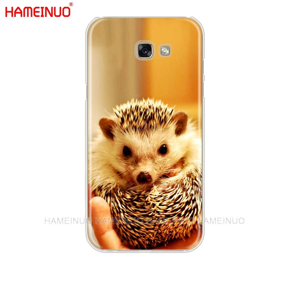 HAMEINUO hedgehog милый мультяшный чехол для сотового телефона Samsung Galaxy A3 A310 A5 A510 A7 A8 A9 2016