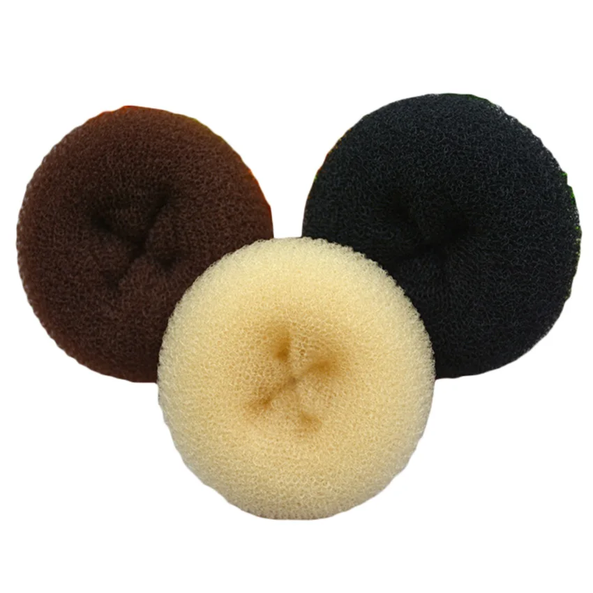 

1 pc Big 8.5-9cm Middle Big Fashion Beauty Donut Hair Styling Maker Hair Roller Hair Bun Ring