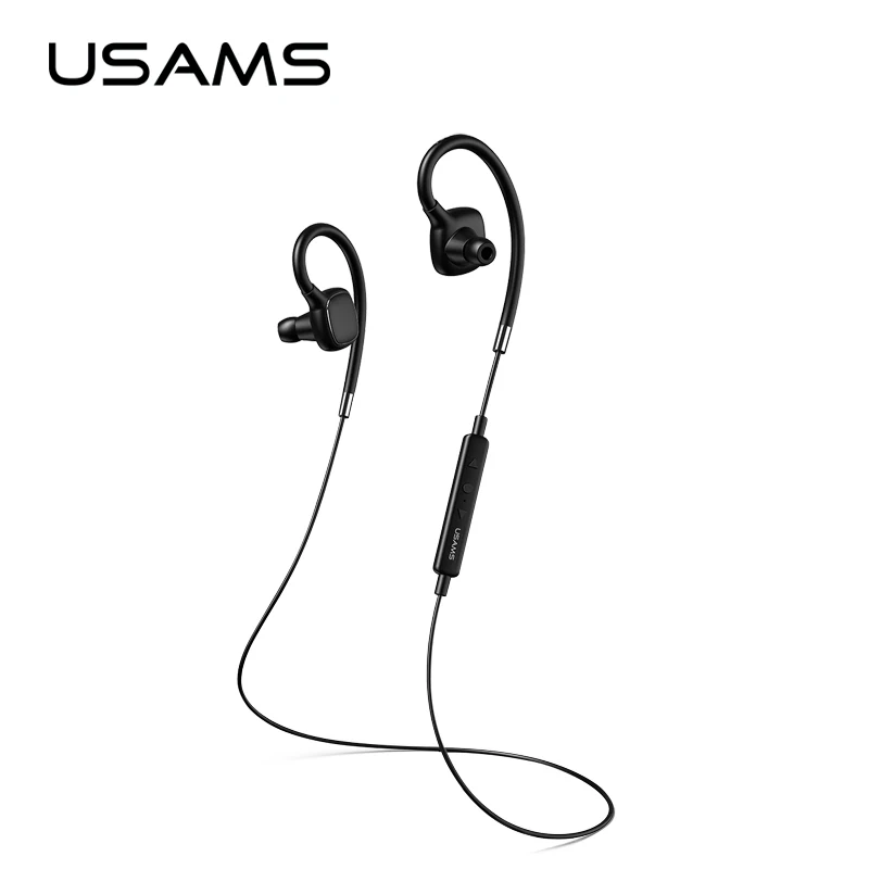 Универсальные Спортивные Беспроводные наушники USAMS стерео Bluetooth V4.1 спортивные