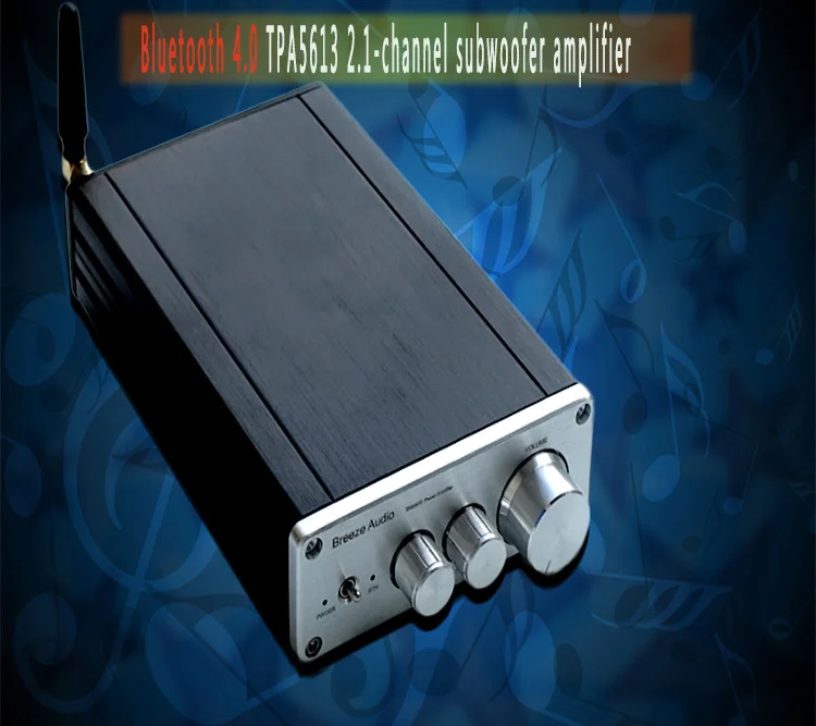 Бриз аудио Tpa5613 HiFi 2,1 Bluetooth 4,0 75 Вт* 2+ 150 Вт сабвуфер аудио цифровой усилитель