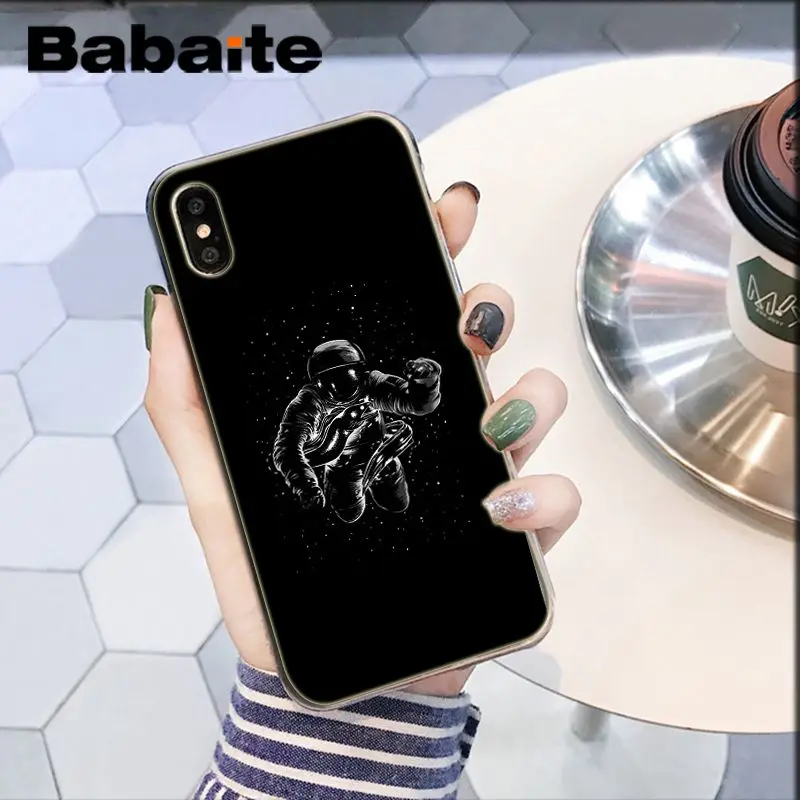 Babaite новейший мягкий силиконовый прозрачный чехол для iPhone X XS MAX 6 6s 7 7plus 8 8Plus 5 5S SE XR |