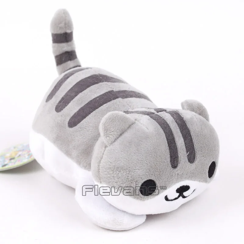 Kawaii Neko Atsume кошка подушка плюшевые игрушки мягкие чучело куклы серый/желтый