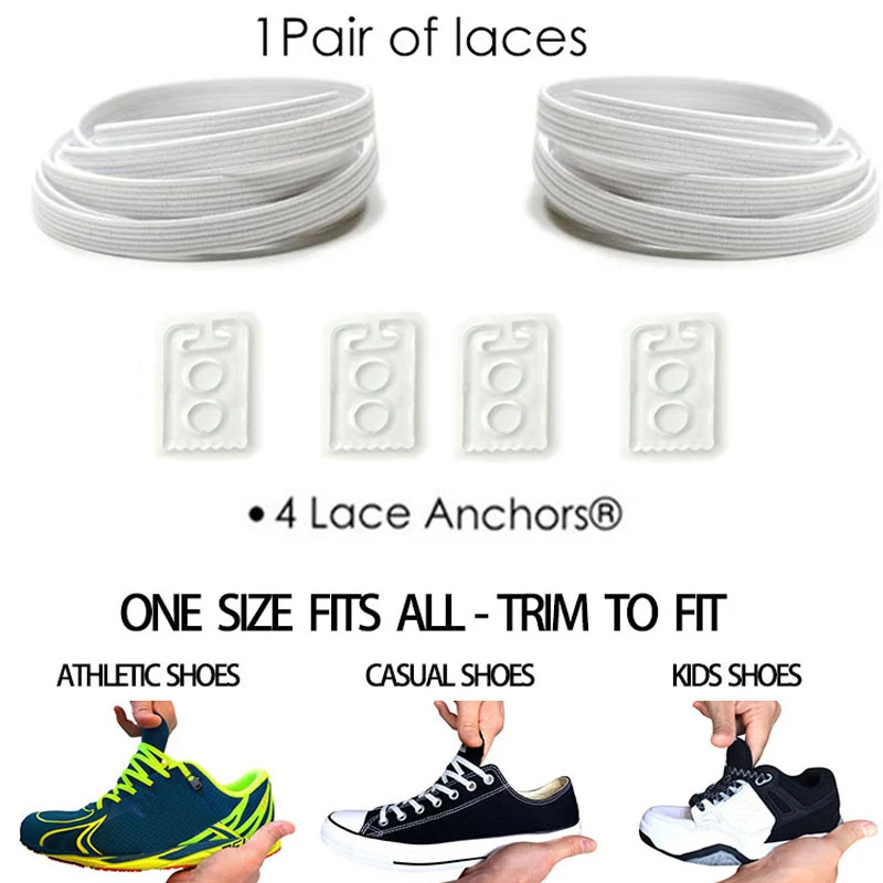 1 пара эластичные шнурки для обуви 110x0 6 см|shoe cord|lazy laceslace shoes |