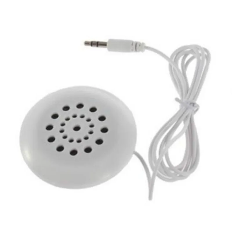 Портативный 3 5 мм Подушка динамик для MP3 MP4 CD плеер Телефон Белый Новый|speaker for