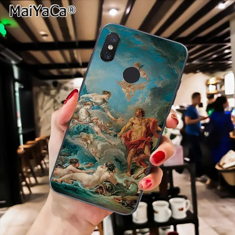 Классический чехол MaiYaCa для телефона с рисунком цветов бабочек в вазе Xiaomi Redmi8 4X 5S