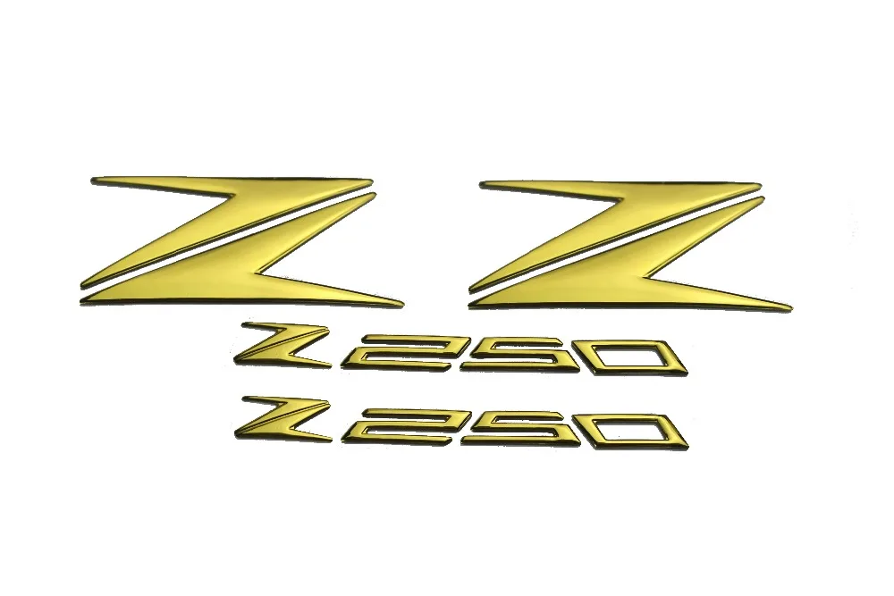 

KODASKIN Emblem Stickers Decal Reflective Motorcycle Logos 3D for Kawasaki Z250