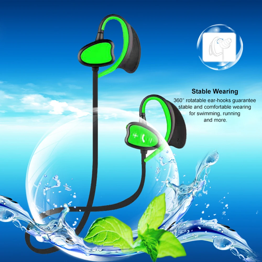 Водонепроницаемые беспроводные наушники IPX8 Bluetooth-наушники для CSR