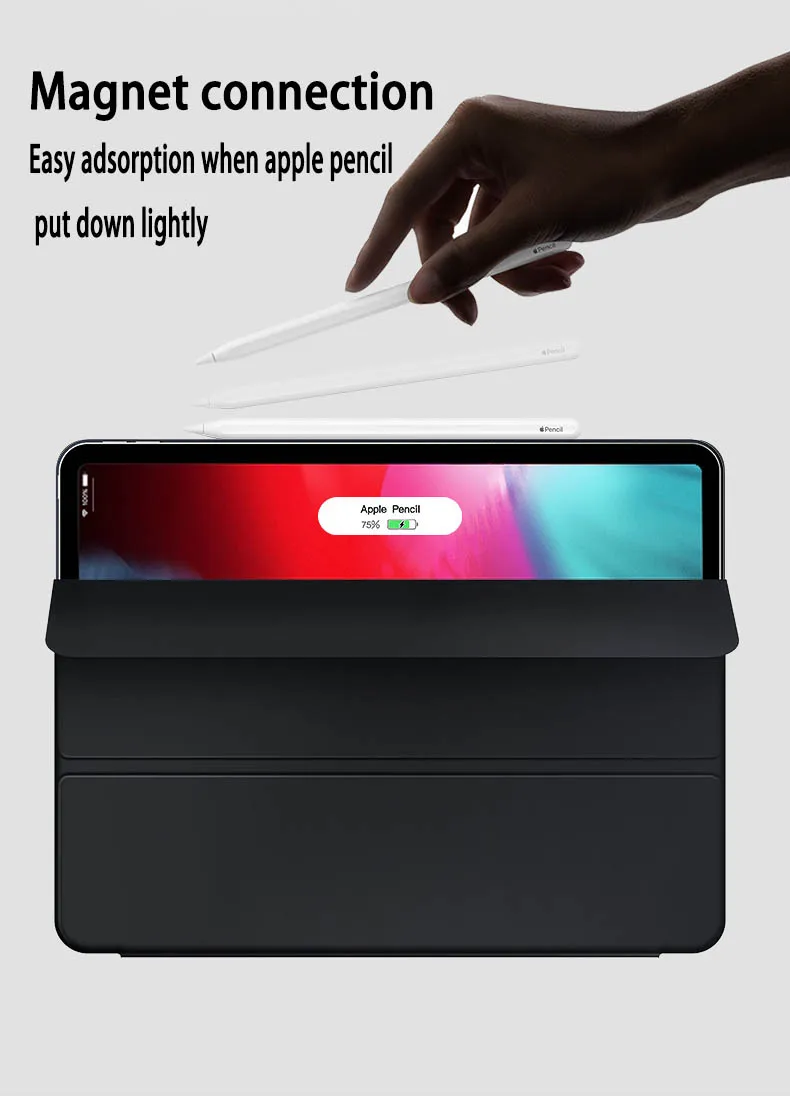 Оригинальный 1:1 Умный Магнитный чехол для нового iPad Pro 11 2018 Ультратонкий книжка из