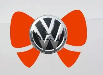 fashion design Funny bowknot vinyl wall car sticker custom made decoration colorful wallpaper logo | Дом и сад
