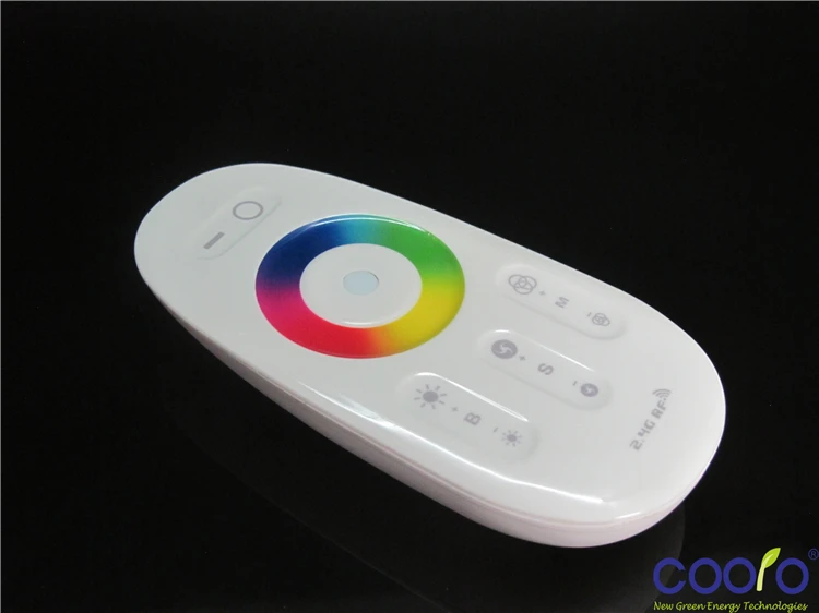 DC12 24A RGBW led контроллер 2 4G сенсорный экран RF пульт дистанционного управления для