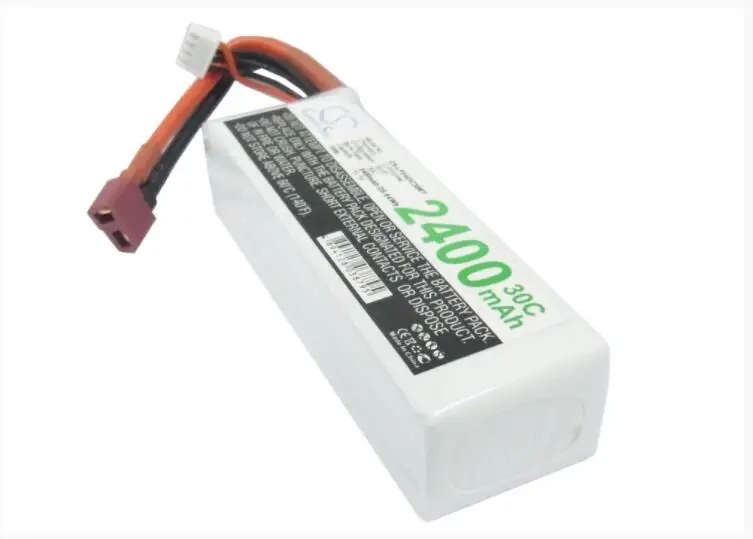 

Cameron Sino 2400mAh battery for RC CS-LP2403C30RT RC Hobby Battery