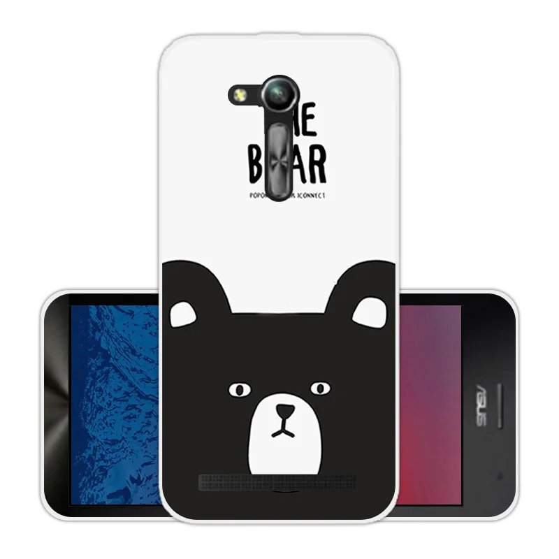 Мягкие чехлы из ТПУ для Asus Zenfone GO 2nd Gen zb452кг ASUS_X014D ZB450KL телефонов с рисунком 4 5 дюйма