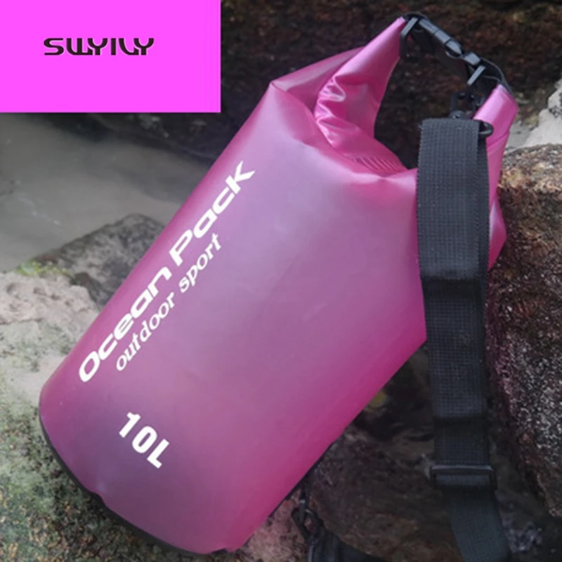 SWYIVY Spot Пляжная Сумка ПВХ Дрифтинг сплошной цвет водонепроницаемая корзина сумка