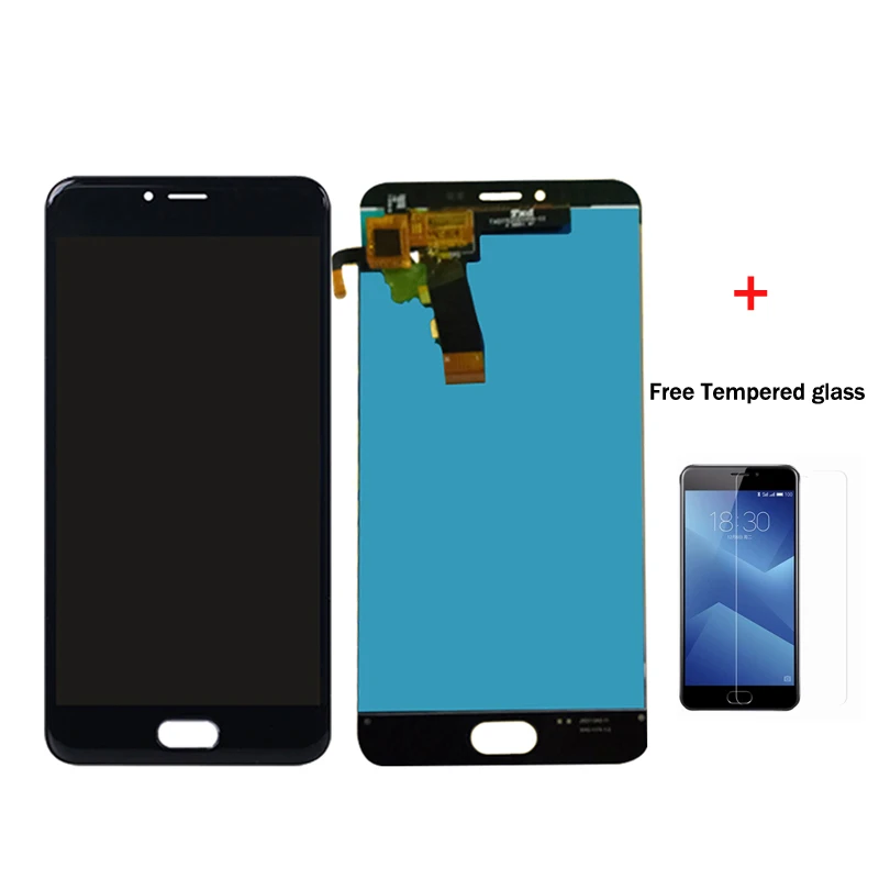 Для Meizu M5 ЖК-дисплей Дисплей Сенсорный экран планшета Ассамблеи m611d m611y m611a для