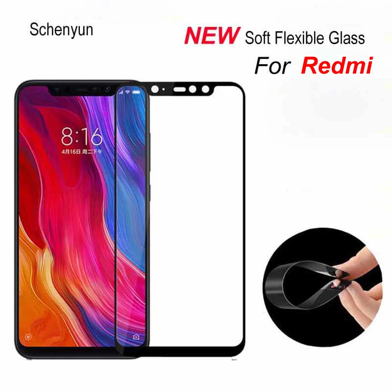 2 шт. Защитная пленка для экрана для Xiaomi Redmi note 7 pro 5 4 4x 6A 5A plus мягкая гибкая пленка не закаленное стекло для Redmi note 6 pro