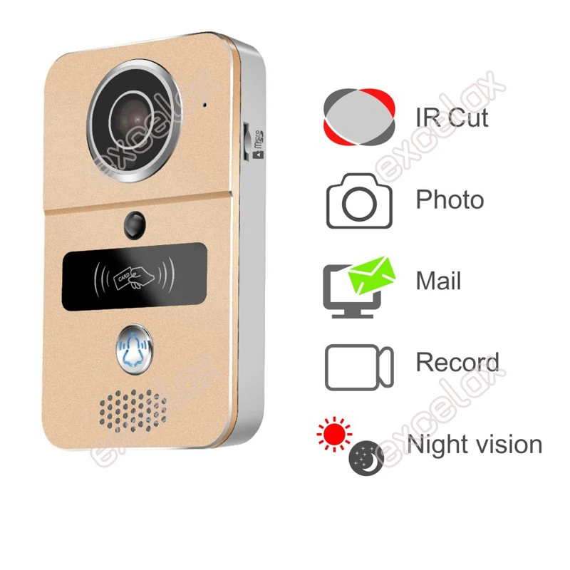 Дверной звонок 720P Wi Fi PoE ONVIF|wifi video doorbell|video doorbellwireless intercom |