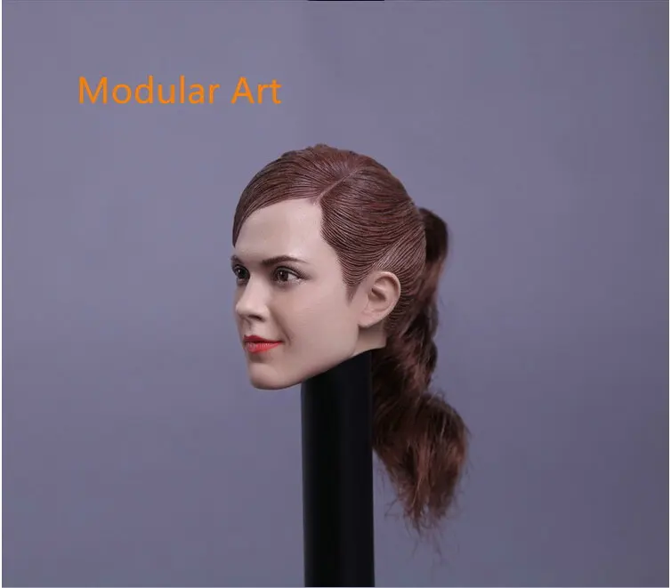 Заказ 1/6 Эмма Уотсон Глава Sculpt пригодный для горячего Игрушечные лошадки kumik тела