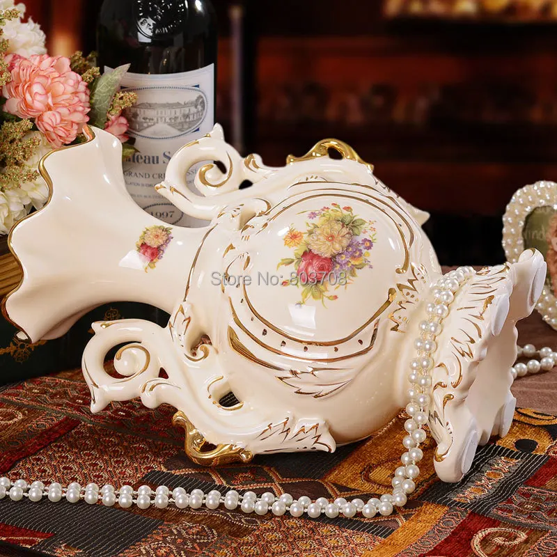 Европейский таблице комфортабельная жилая комната ваза вставить декоративные