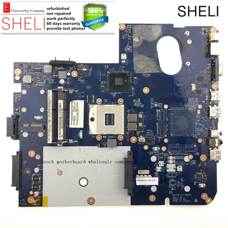 NAYF0 LA-5881P MBWHH02001 for acer nv79 gateway NV79 Laptop motherboard Intel HD graphics.MOUGOL store | Компьютеры и офис