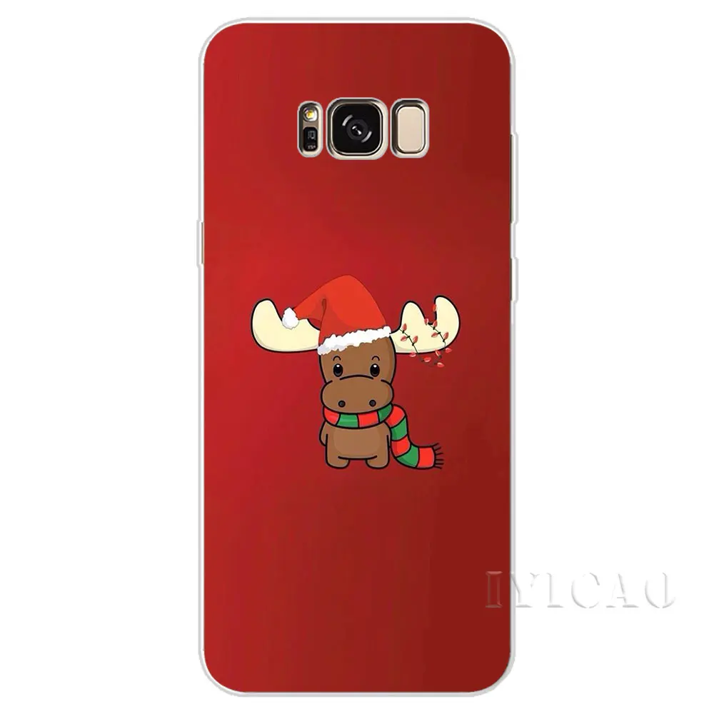 IYICAO Счастливого Рождества жесткий чехол для Samsung Galaxy A3 A5 2015 2016 2017 A6 A7 A8 A9 плюс 2018