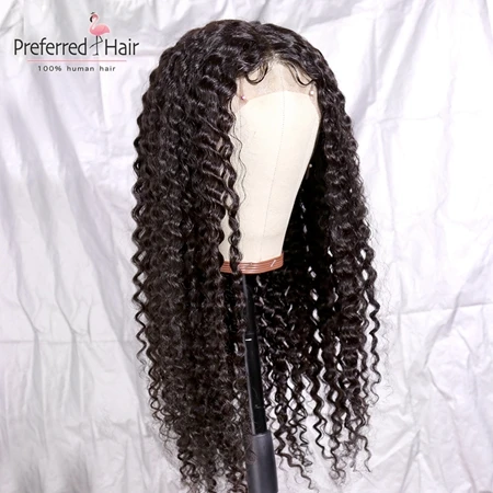 natural color Предпочтительный 13x6 парик на кружеве бразильский Remy Предварительно выщипанные вьющиеся человеческие волосы парик ярко-розовый цвет прозрачные парики на шнурке для женщин - Цвет: natural color