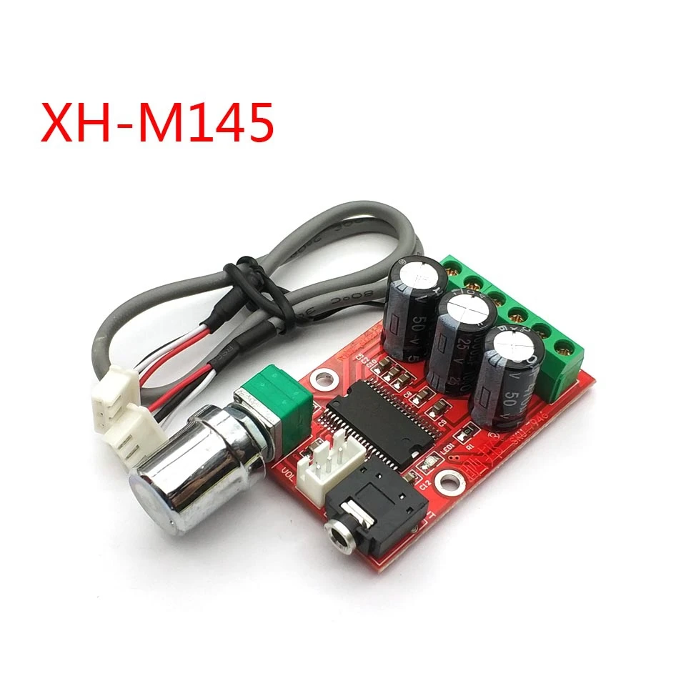 XH-M145 цифровой усилитель высокого разрешения в класса D аудио усилители DC12V HD YDA138-E