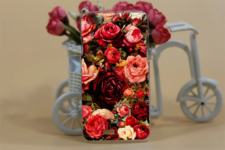 Высококачественный цветной чехол с 11 узорами в виде цветов для телефона
