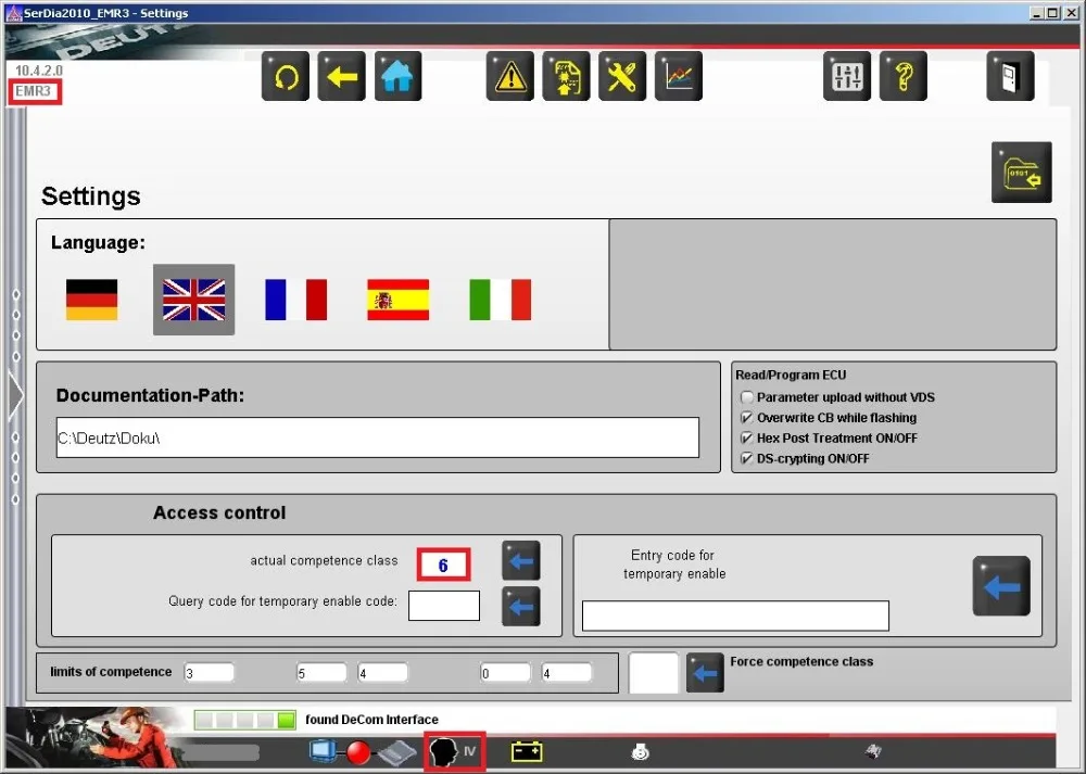 Для Deutz SerDia 2010 6 уровень []+ USB ключ фактическая версия 12.7.0.0