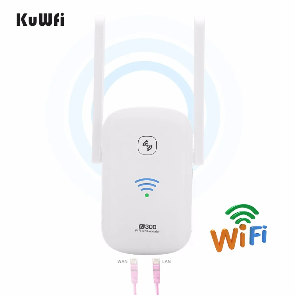 Беспроводной WIFI ретранслятор 300 Мбит/с сетевая антенна Wifi удлинитель усилитель