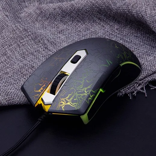 Black Rapoo V15 USB Проводная компьютерная мышь, оптическая игровая мышь Mause 2000 dpi, 5 кнопок, светильник, вес, светодиодный, игровая мышь для ноутбука, ПК, геймера - Цвет: Black