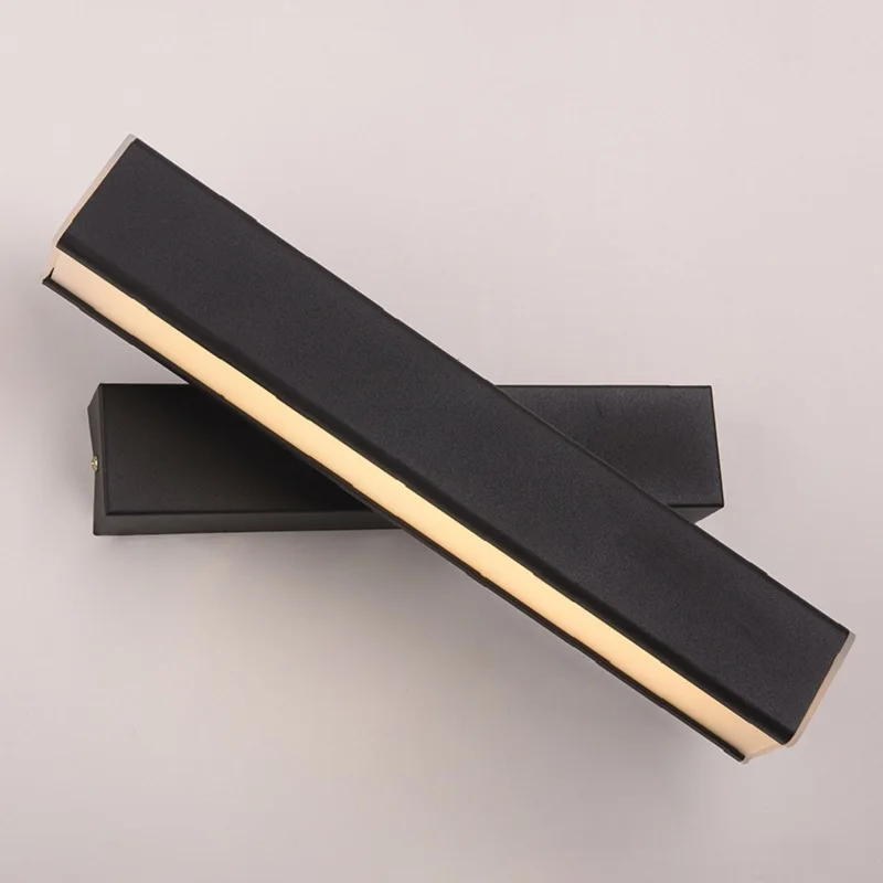 

Nordic 7W 12W bedroom bedside black wall lamp modern rotatable LED wall light stair aisle corridor wall lamp wandlampe