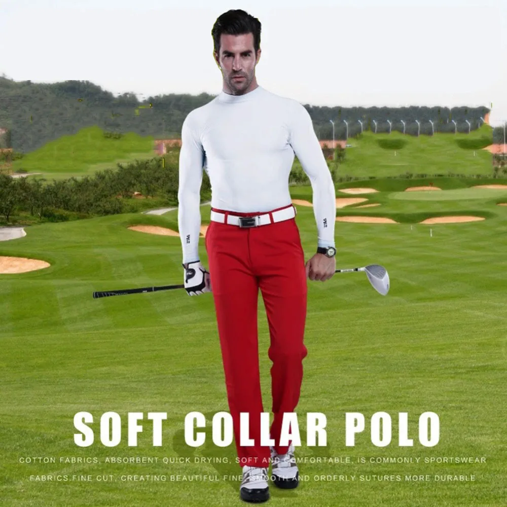 Футболка для гольфа CRESTGOLF с длинным рукавом тренировочная футболка уличная
