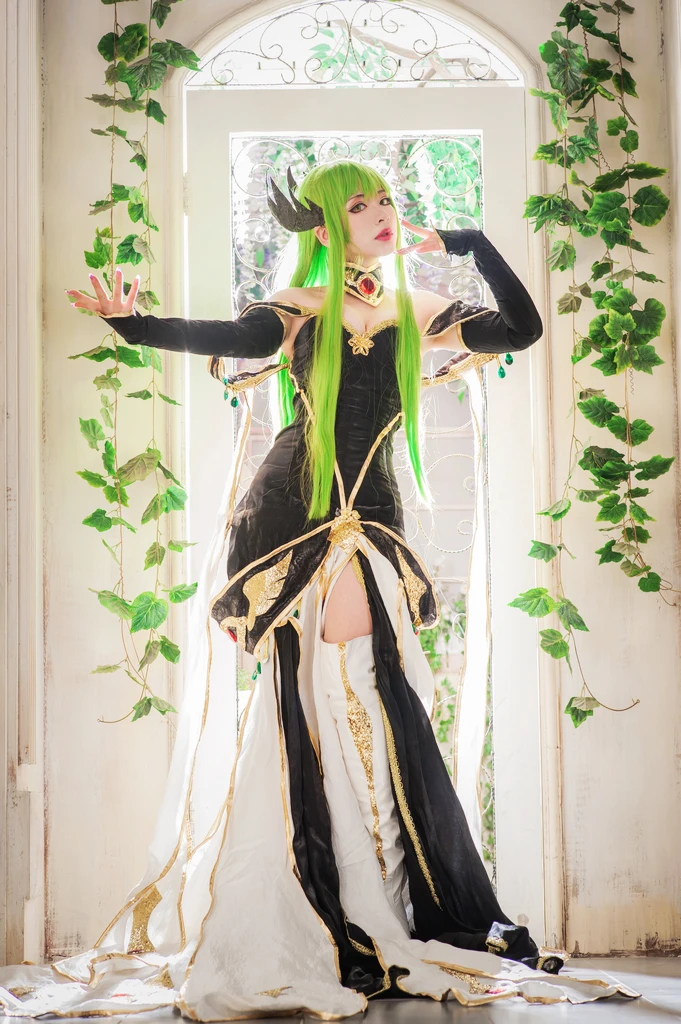 Код Geass TOMO Prepa C.C. Маскарадный костюм королевы СС Lelouch of the Rebel 11|code geass|lelouch costumecode geass