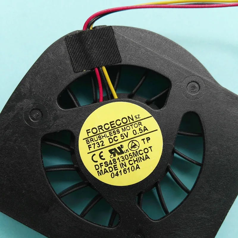 Новый оригинальный кулер для охлаждения процессора MSI GX700X GX700 EX700 ноутбука DFS481305MC0T