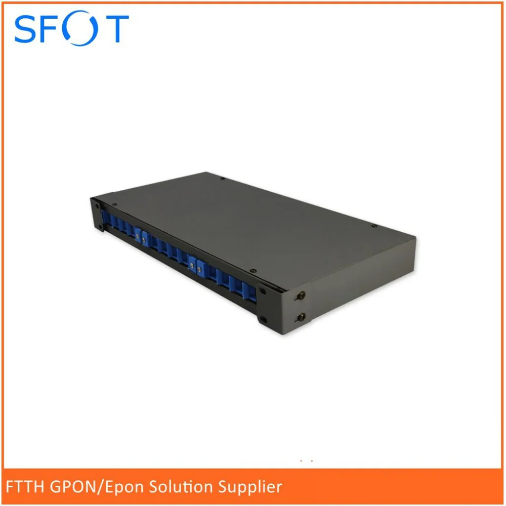 12-портовый волоконно-оптический кабель Клеммная коробка FC/SC/ST универсальный порт