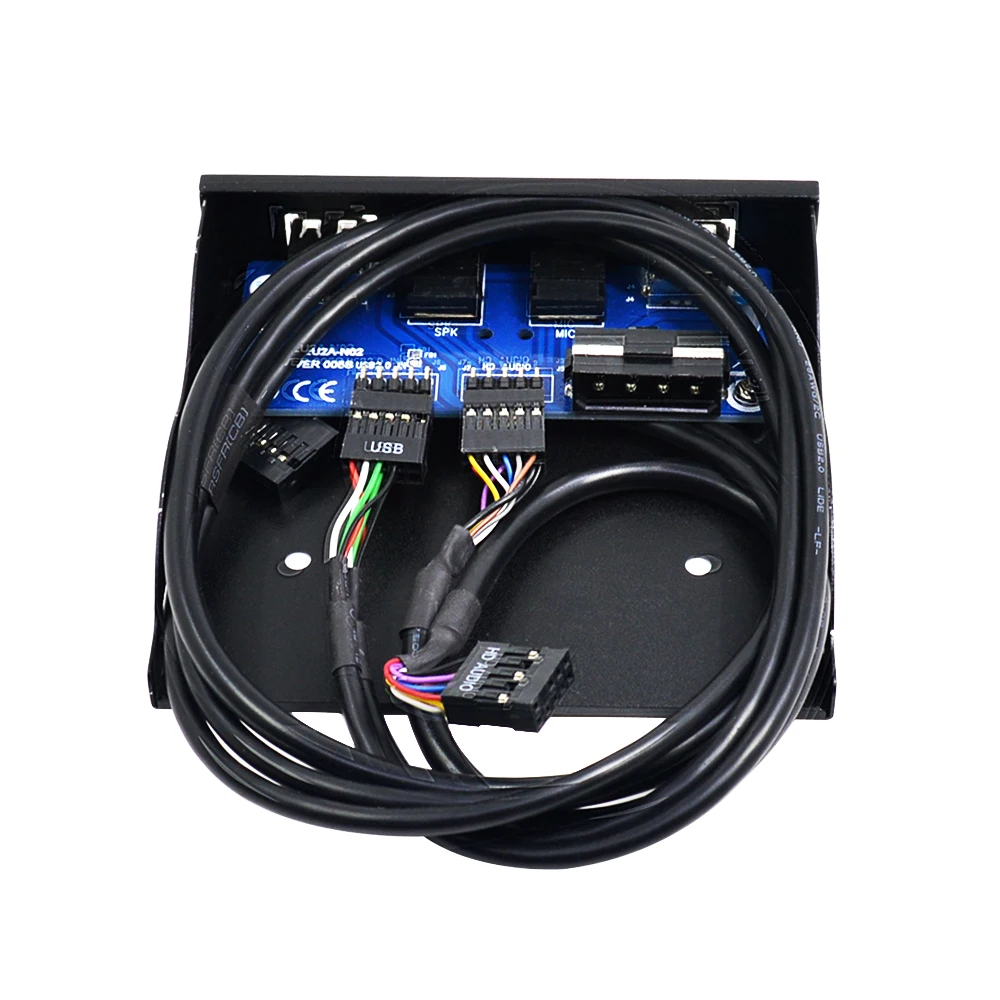 CHIPAL 20 контактный 4 портовый USB 2 0 концентратор ПК Передняя панель кронштейн HD