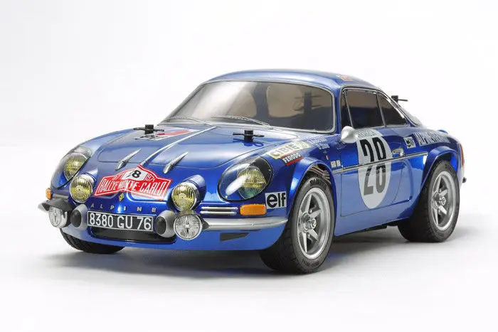 Tamiya 58591 1/10 RC RWD M 06 шасси Renault Alpine A110 ྃ комплект для сборки с ESC|Детали и аксессуары|
