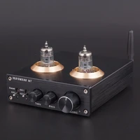 the new listing m7 bluetooth v4 0 audio receiver adapter tube preamplifier with high bass tone independent regulation