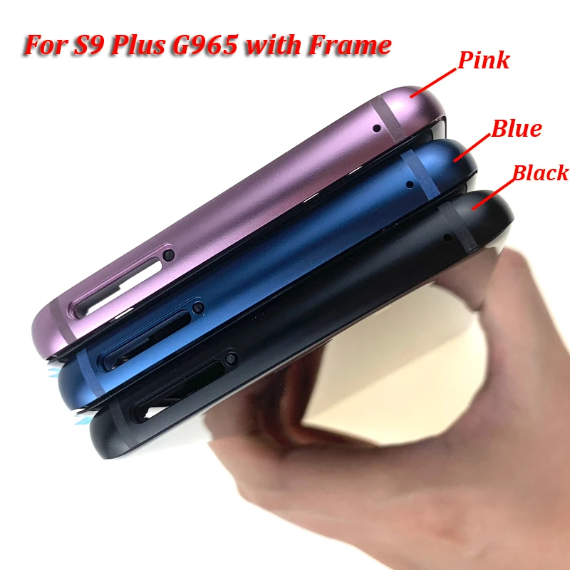 Оригинальный ЖК дисплей с рамкой для SAMSUNG Galaxy S9 + Plus G960 G965 сенсорный экран
