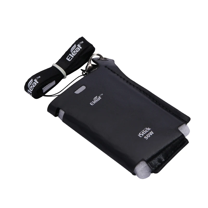 Оригинальный кожаный чехол Eleaf iStick 50 W мягкий для 50W черного цвета|case ear|case horsecase mate