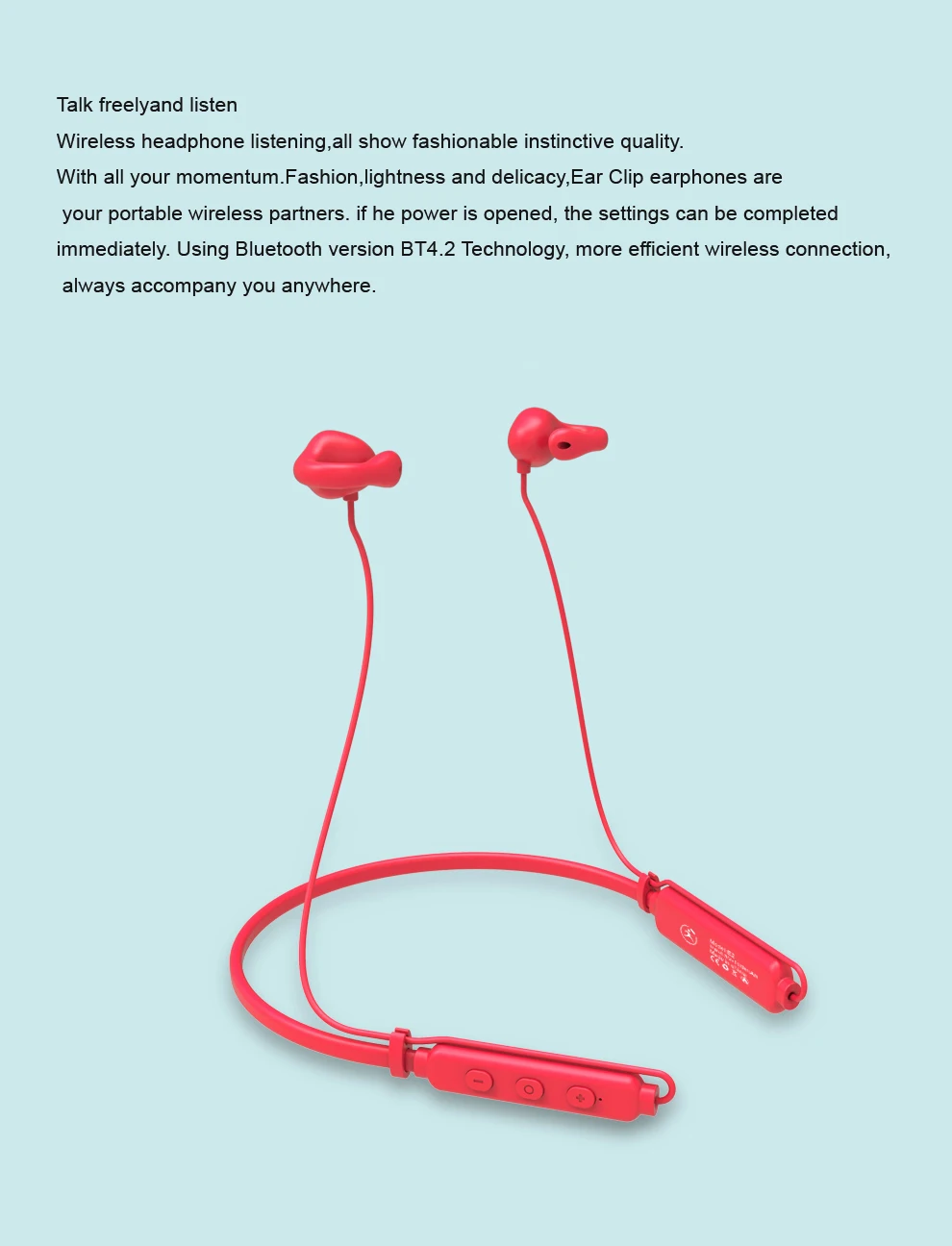 E2 головная повязка Bluetooth гарнитура матовый металлический мини легкий