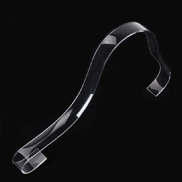 Акриловая прозрачная подставка для обуви магазина формирующие формы вставки