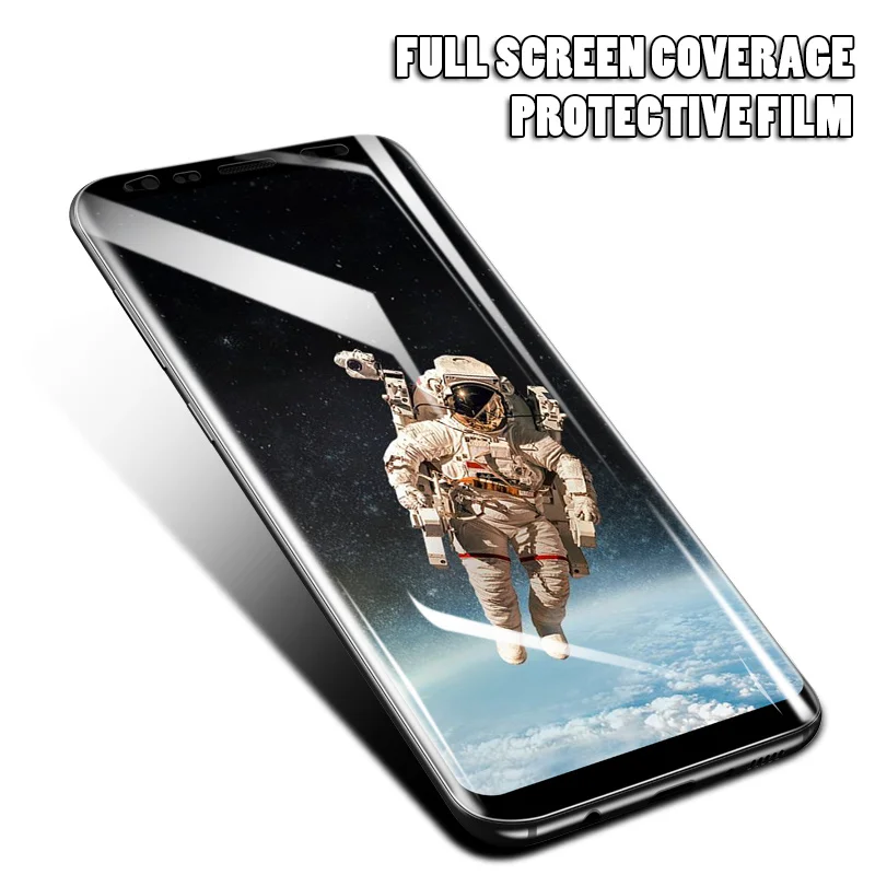 20D PET мягкая пленка для Samsung Galaxy S10 S9 S8 Plus Note 9 8 A50 S10e + полная изогнутая Защита экрана