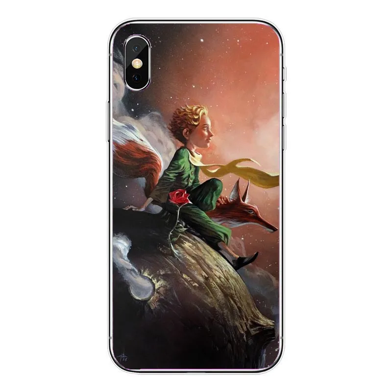 Жесткий пластиковый чехол с рисунком Маленького принца земли для iPhone 6 6S Plus 5S 7 8Plus