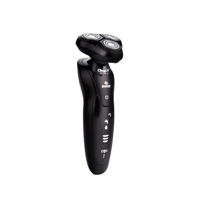 Only Shaver 3D плавающий электрический триммер для бороды, Мужская Профессиональная электробритва, триммер для волос в носу и ушах, щетка для чистки лица, набор для ухода за лицом 31 - Цвет: Only Shaver