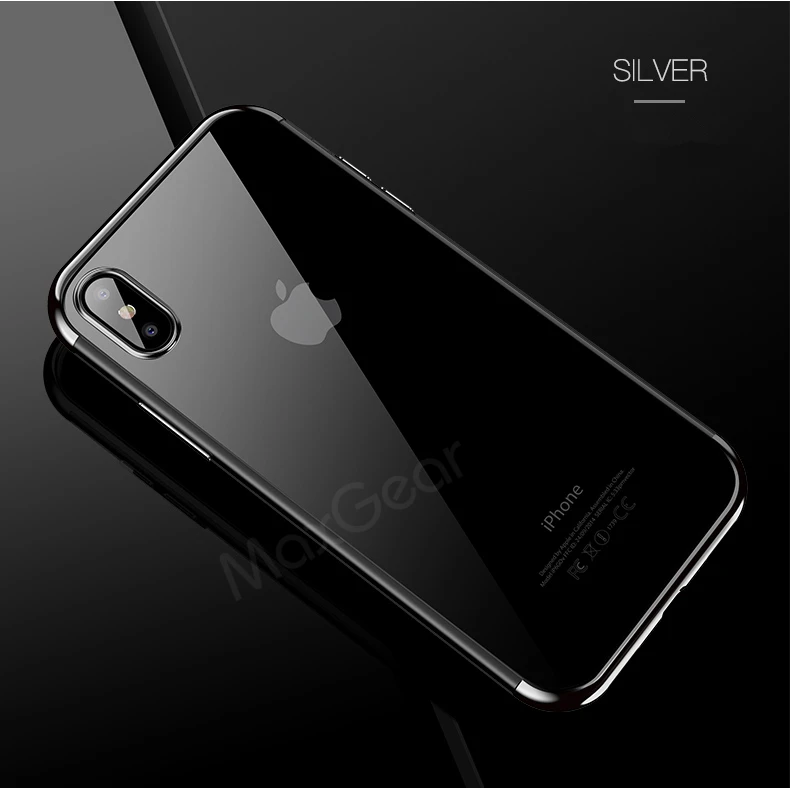 Для iphone XS чехол для MAX XR силиконовый чехол для iphone X 6 6S 7 8 Plus Роскошный тонкий защитный чехол для телефона мягкий чехол для iphone X